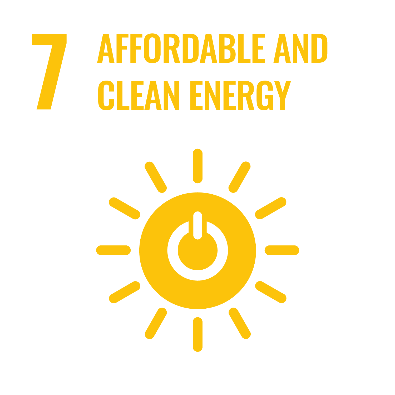 UN Sustainable Development Goal 7